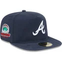 atlanta-braves-mlb-new-era-59fifty-a-frame-championship-side-flag-morkbla-justerad-platt-keps