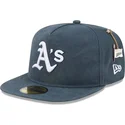 oakland-athletics-mlb-new-era-59fifty-a-frame-championship-side-flag-gron-justerbar-flat-keps