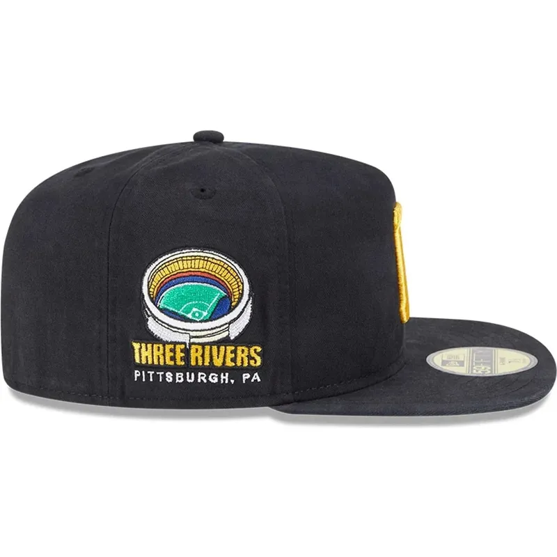 svart-platt-keps-justerad-59fifty-a-frame-championship-side-flag-pittsburgh-pirates-mlb-fran-new-era