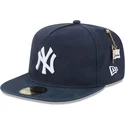new-york-yankees-mlb-59fifty-a-frame-championship-side-flag-navy-blaue-fitted-kappe-von-new-era