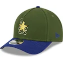 cappellino-curvo-verde-e-blu-snapback-9forty-m-crown-city-feature-dei-los-angeles-dodgers-mlb-di-new-era