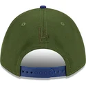 casquette-courbee-verte-et-bleue-snapback-9forty-m-crown-city-feature-los-angeles-dodgers-mlb-new-era