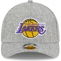szara-czapka-z-zakrzywionym-daszkiem-snapback-9forty-m-crown-a-frame-cotton-weave-los-angeles-lakers-nba-new-era