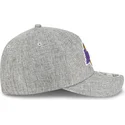 graue-snapback-kappe-mit-gebogenem-schirm-9forty-m-crown-a-frame-cotton-weave-der-los-angeles-lakers-nba-von-new-era