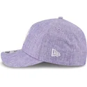 gorra-curva-violeta-snapback-9forty-m-crown-a-frame-cotton-weave-de-new-york-yankees-mlb-de-new-era