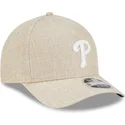 gorra-curva-beige-snapback-9forty-m-crown-a-frame-cotton-weave-de-philadelphia-phillies-mlb-de-new-era