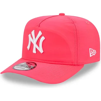 Casquette courbée rose ajustable Golfer Everyday Nylon New York Yankees MLB New Era