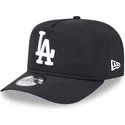 schwarze-verstellbare-curved-cap-golfer-everyday-nylon-der-los-angeles-dodgers-mlb-von-new-era