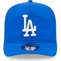 verstellbare-blaue-gebogene-golfer-everyday-nylon-kappe-der-los-angeles-dodgers-mlb-von-new-era