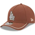 brazowa-czapka-z-daszkiem-9forty-m-crown-a-frame-motorsport-los-angeles-dodgers-mlb-od-new-era