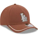 brazowa-czapka-z-daszkiem-9forty-m-crown-a-frame-motorsport-los-angeles-dodgers-mlb-od-new-era