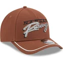 czapka-z-daszkiem-brazowa-snapback-9forty-m-crown-a-frame-motorsport-nascar-od-new-era