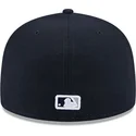 marineblaue-anliegende-59fifty-state-stitch-flat-cap-der-new-york-yankees-mlb-von-new-era