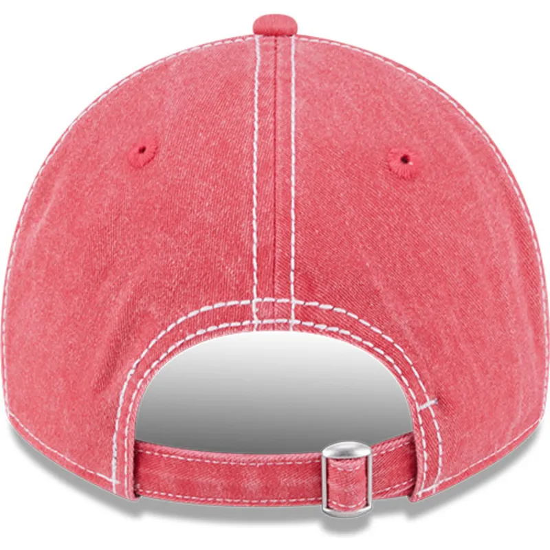 rosa-verstellbare-curved-cap-9twenty-washed-contrast-der-philadelphia-phillies-mlb-von-new-era