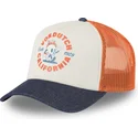 von-dutch-crew22-beige-orange-und-blau-trucker-kappe