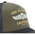 casquette-trucker-verte-bleue-et-noire-crew24-von-dutch