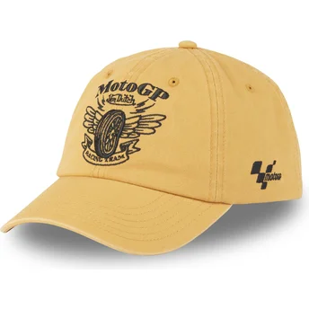 Cappellino curvo giallo regolabile MOTO4 di Von Dutch