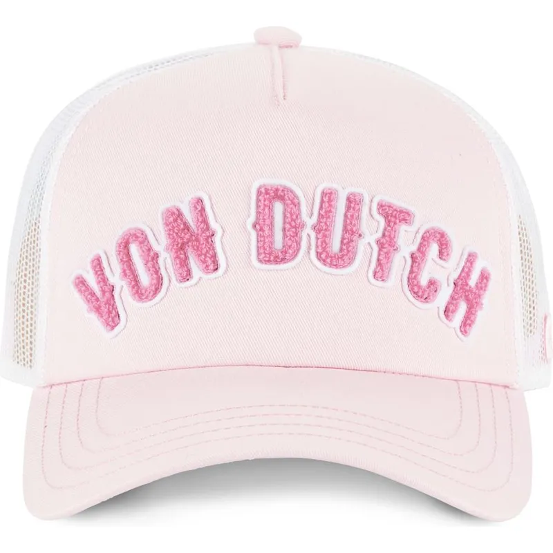 von-dutch-kidbuckl-lp-rosa-weisse-trucker-kappe-fur-jungen