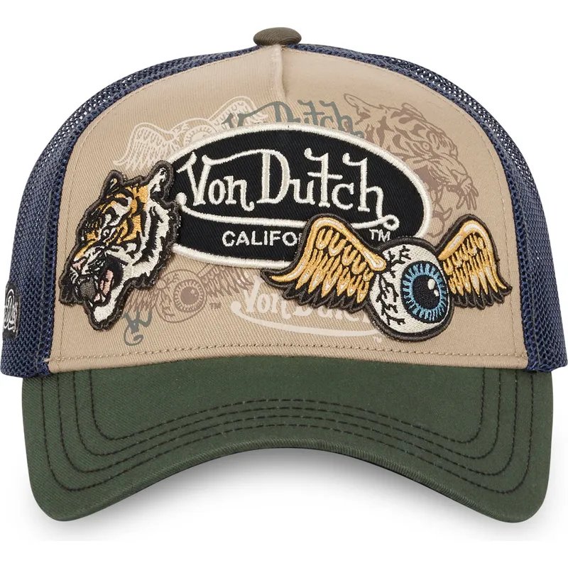 trucker-cap-beige-blau-und-grun-patches07-von-von-dutch