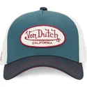 truckerkeps-bla-och-vit-terry06-fran-von-dutch