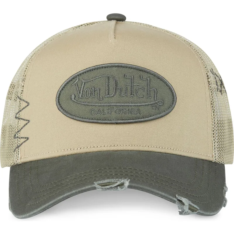 cappellino-trucker-beige-e-verde-used-02-di-von-dutch