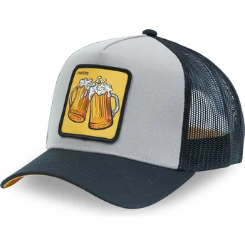 Szara czapka trucker Cheers CHE Cocktails od Capslab