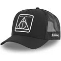 casquette-trucker-noire-les-reliques-la-mort-deathly-hallows-dea1-ct-harry-potter-capslab