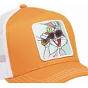 trucker-cap-orange-und-weiss-bugs-bunny-loo11-bug2-looney-tunes-von-capslab