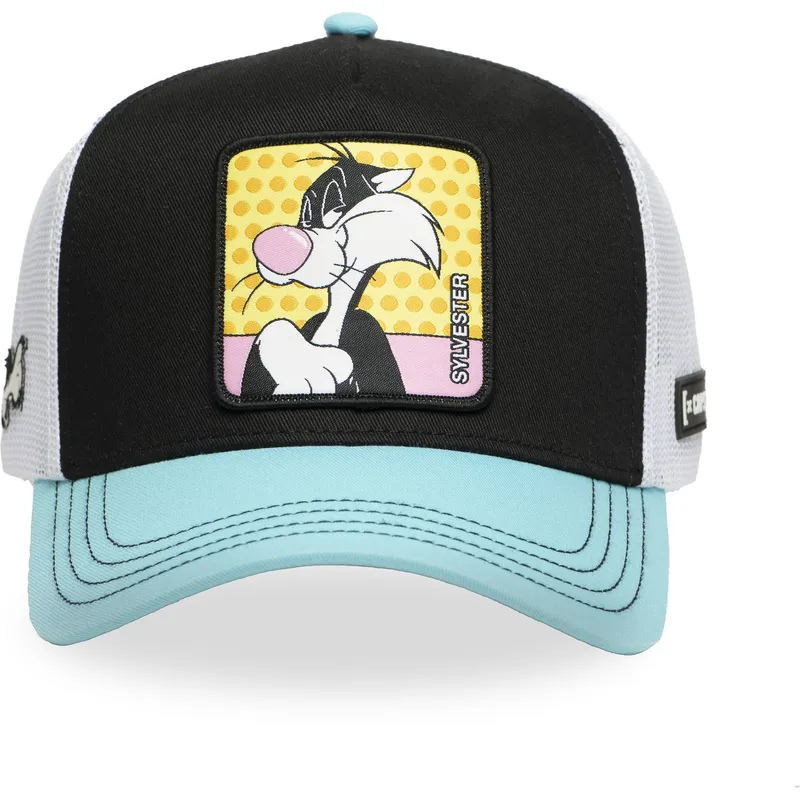 czapka-trucker-czarno-bialo-niebieska-silvestre-loo11-syl-looney-tunes-od-capslab