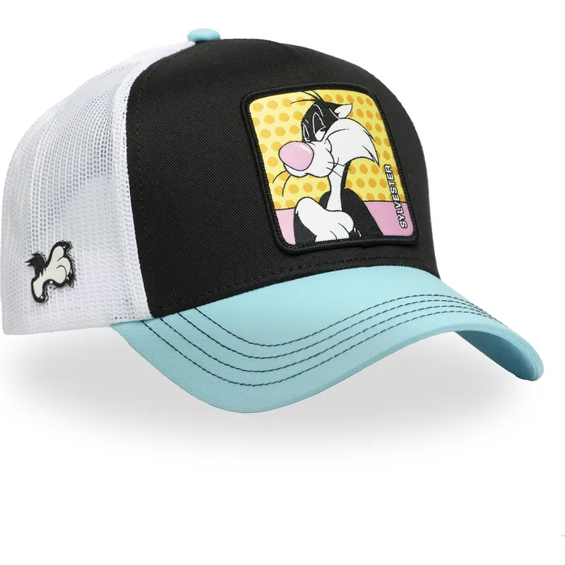 czapka-trucker-czarno-bialo-niebieska-silvestre-loo11-syl-looney-tunes-od-capslab