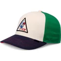 cappellino-snapback-beige-verde-e-blu-con-visiera-curva-per-bambino-rocket-ice-food-di-djinns
