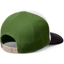 weisse-grune-und-schwarze-gebogene-snapback-kappe-fur-kinder-waffle-food-von-djinns