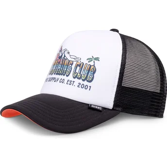 Djinns Do Nothing Club HFT DNC SunDown White and Black Trucker Hat