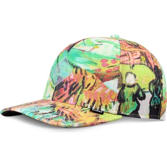 Cappellino curvo multicolore snapback TrueFit Painting di Djinns