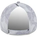 justerbar-gra-kurvkeps-for-kvinnor-9twenty-leaf-open-back-spring-training-fan-pack-2025-fran-new-york-yankees-mlb-av-new-era