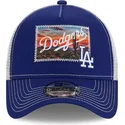 niebiesko-biala-czapka-truckerka-9forty-a-frame-patch-spring-training-fan-pack-2025-los-angeles-dodgers-mlb-od-new-era