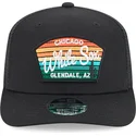 chicago-white-sox-mlb-new-era-svart-truckerkeps-9seventy-stretch-snap-mesh-spring-training-fan-pack-2025