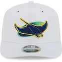 gorra-trucker-blanca-9seventy-perf-spring-training-fan-pack-2025-de-tampa-bay-rays-mlb-de-new-era