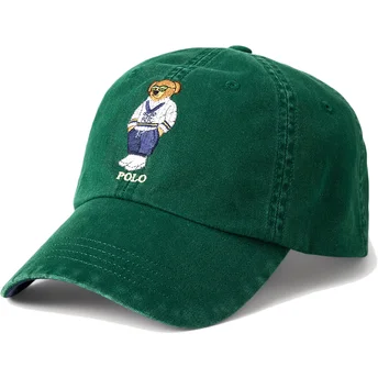 Casquette courbée verte ajustable Classic Sport Polo Bear Polo Ralph Lauren