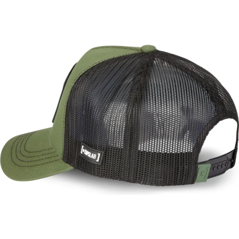 trucker-cap-grun-und-schwarz-hirsch-forest-for2-beasts-von-capslab