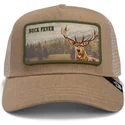 casquette-trucker-marron-cerf-buck-fever-wild-heart-the-farm-goorin-bros