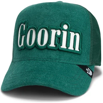 Goorin Bros. Full Flavor Wordmark French Terry Trucker-Cap grün