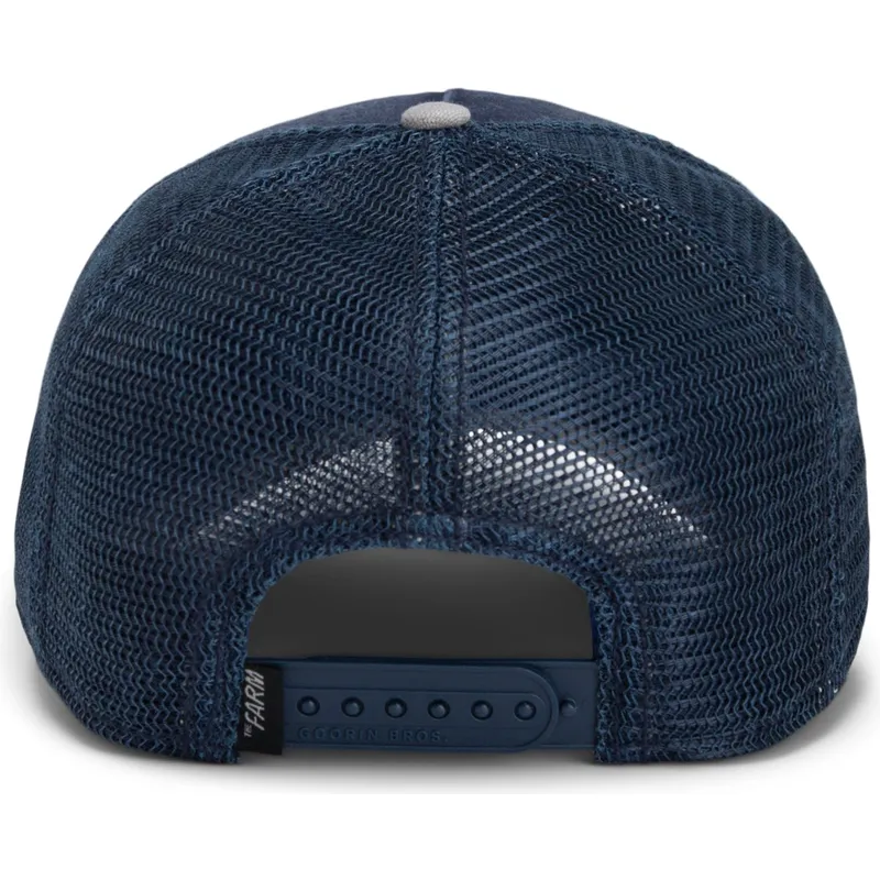 cappellino-trucker-blu-marino-aquila-fierce-bird-of-prey-core-canvas-the-farm-di-goorin-bros