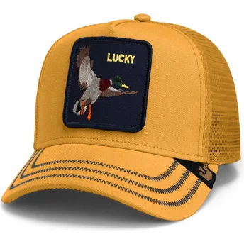 Czapka trucker żółta kaczka Lucky Gotta Be Quicker Core Canvas The Farm od Goorin Bros.