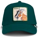 zielona-czapka-z-zakrzywionym-daszkiem-snapback-koza-goat-greatest-field-100-the-farm-od-goorin-bros