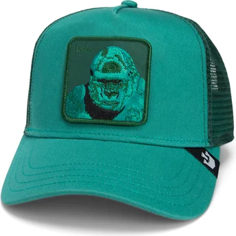 Grüne Trucker-Kappe Gorilla Boss Mirage Chroma Wave The Farm von Goorin Bros.