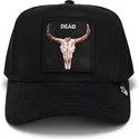 svart-truckerkeps-bison-dead-the-suede-skull-global-core-micro-suede-the-farm-fran-goorin-bros