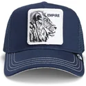 cappellino-trucker-blu-navy-leone-the-empire-lion-fab-farm-di-goorin-bros