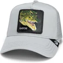 czapka-trucker-szara-krokodyl-gator-swamp-monster-core-combo-the-farm-od-goorin-bros