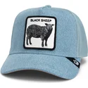 cappellino-trucker-blu-pecora-the-black-sheep-global-core-denim-the-farm-di-goorin-bros